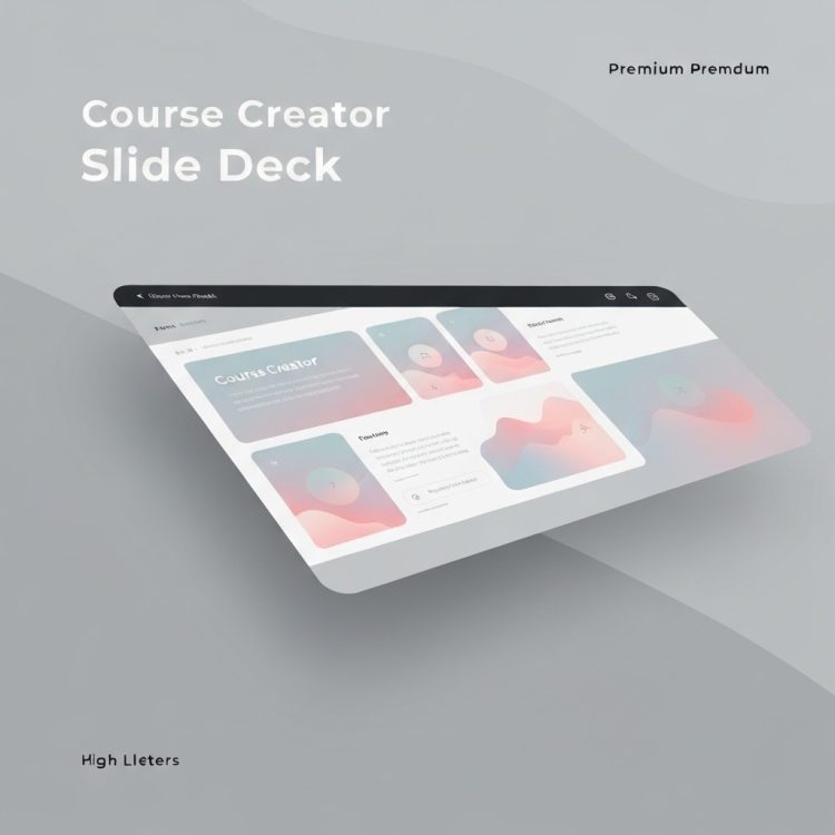 Course Creator Slide Deck