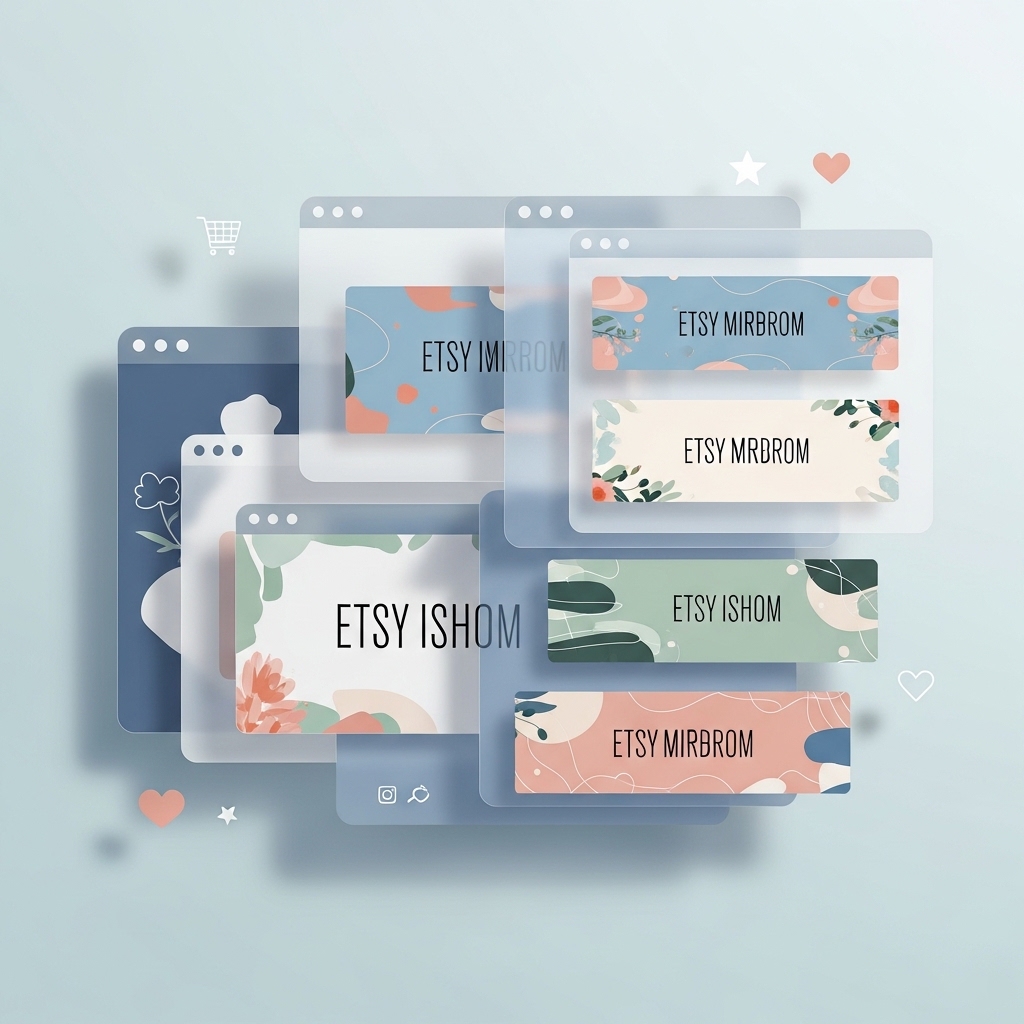 Etsy Shop Banner Kit