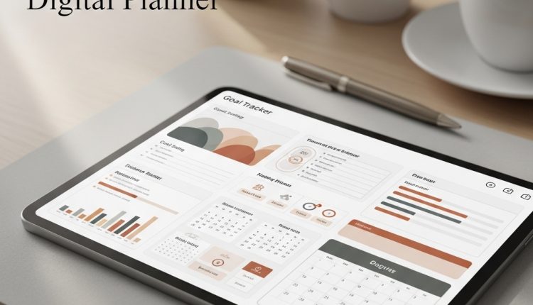 Goal Tracker Digital Planner