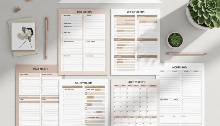 Habit Tracker Printable