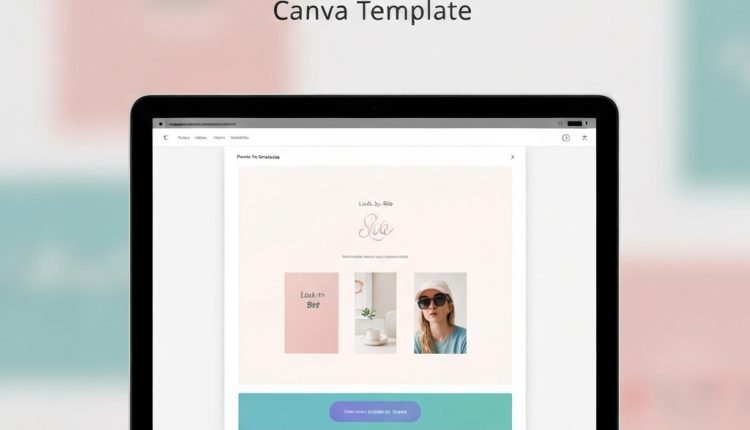 Link-in-Bio Canva Template