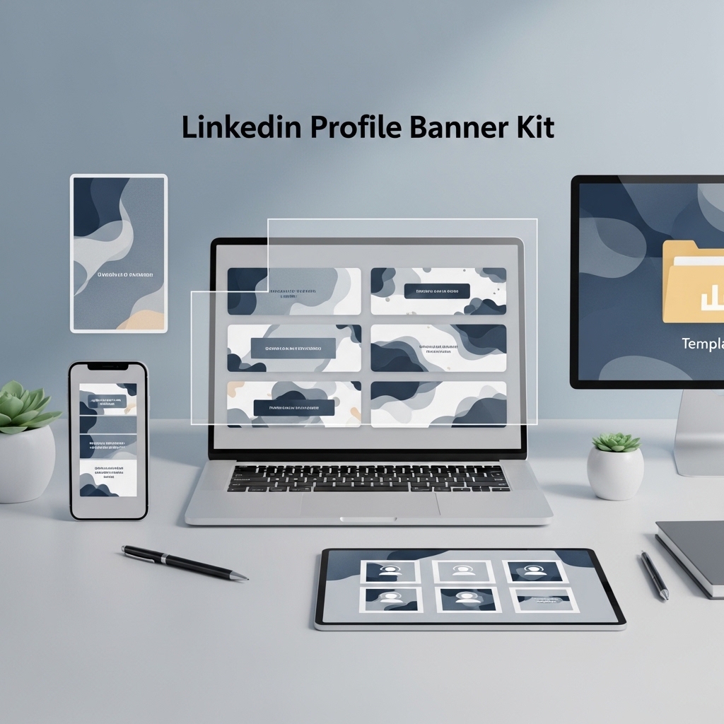 LinkedIn Profile Banner Kit