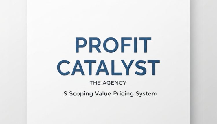 Project Catalyst The Agency Profit  Scale Framework
