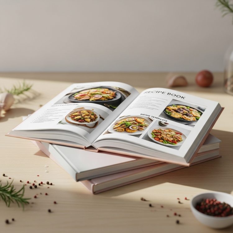 Recipe Book Canva Template
