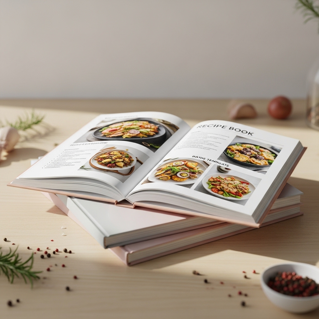 Recipe Book Canva Template