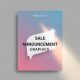 Sale Announcement Graphics