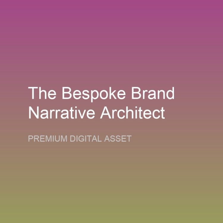 The Brand Storyengine Strategic Narrative Framework