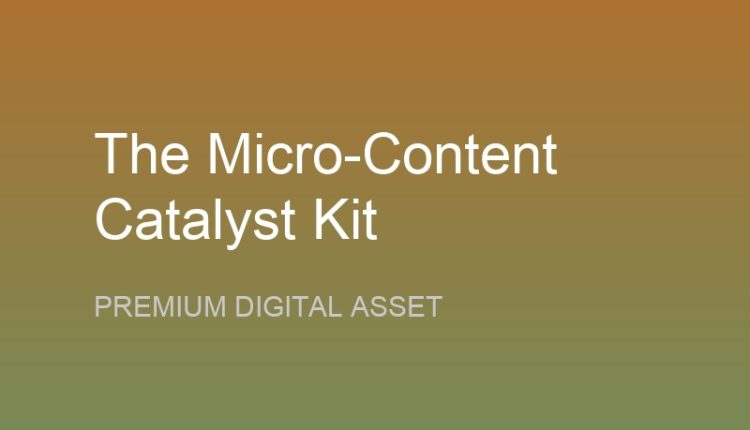 The Narrative Vision Kit
