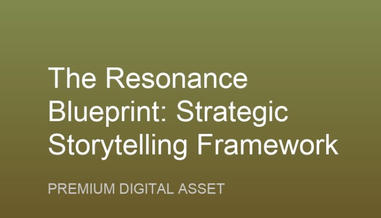 Audience Resonance Blueprint Connect  Convert