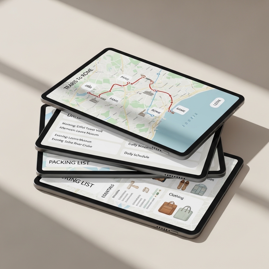 Travel Itinerary Template