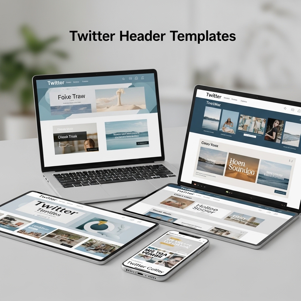 Twitter Header Templates