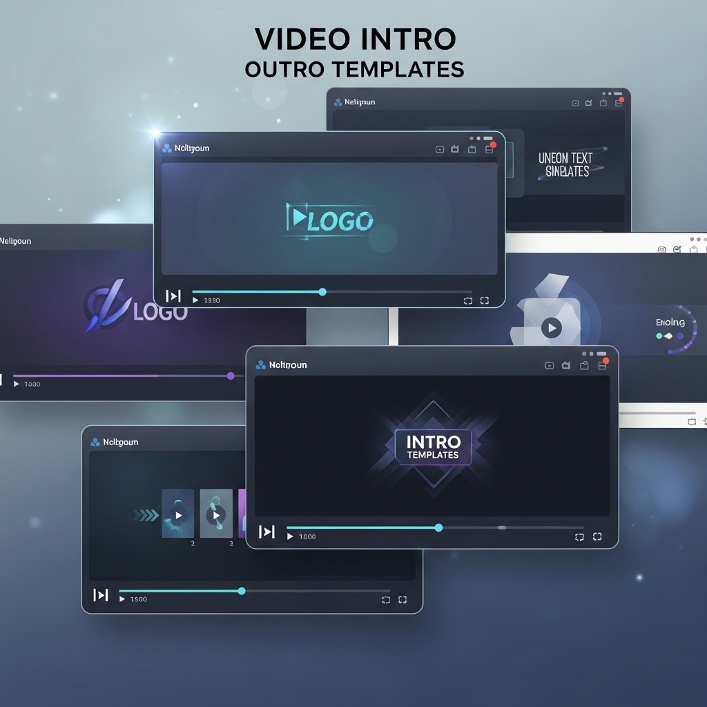 Video Intro Outro Templates