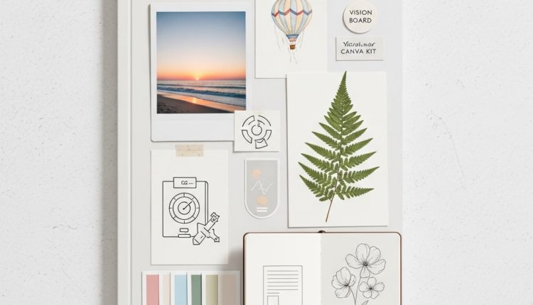Vision Board Canva Kit