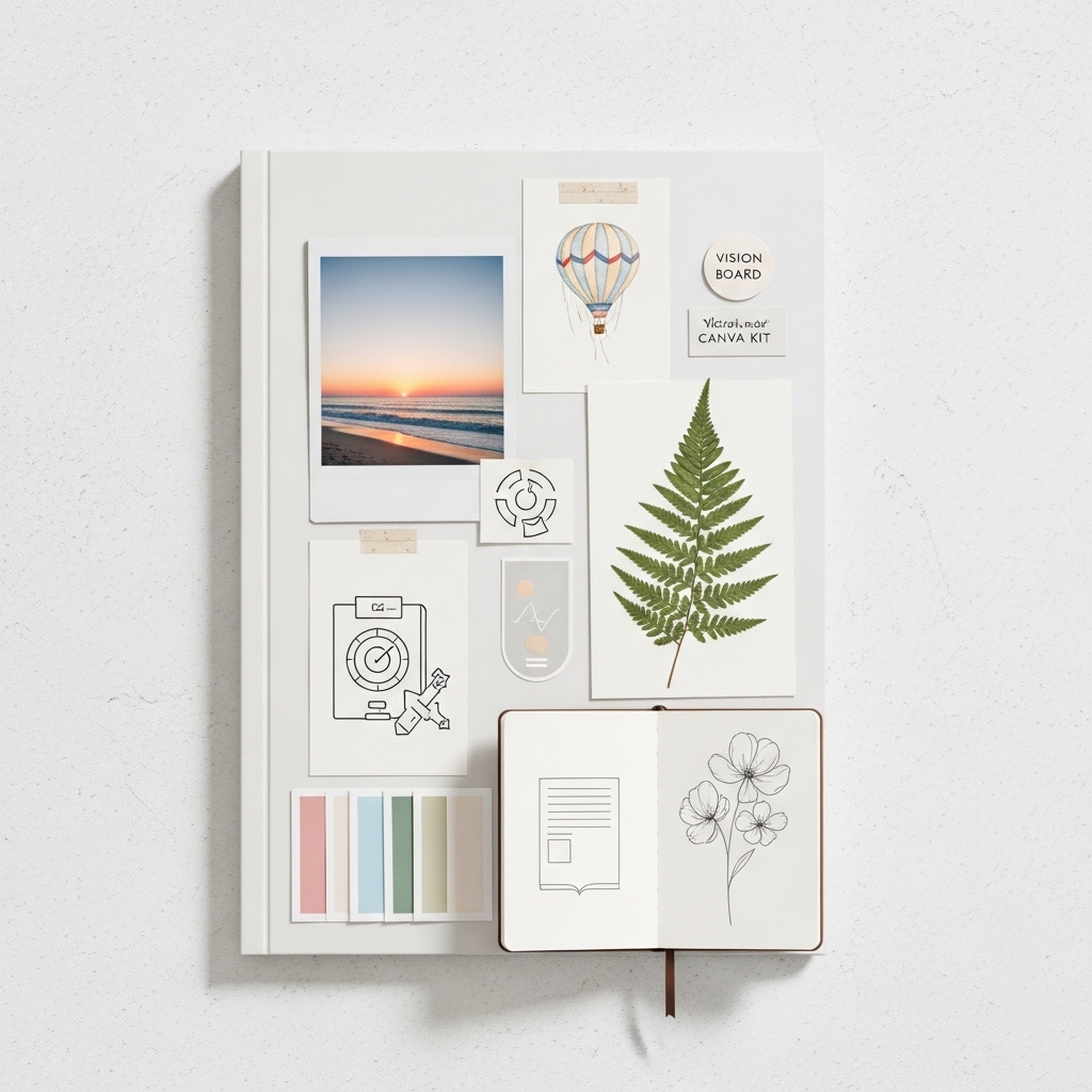 Vision Board Canva Kit
