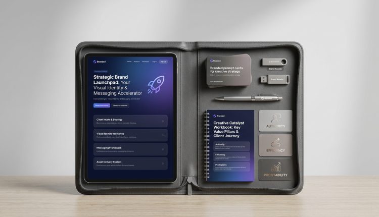 Strategic Brand Launchpad Your Visual Identity  Messaging Accelerator