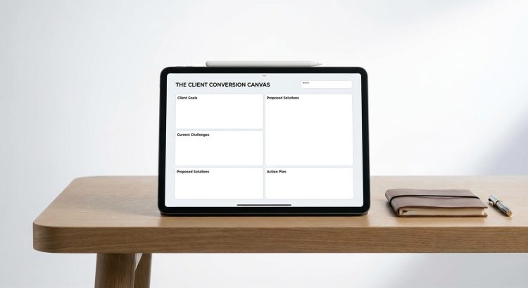 The Client Conversion Canvas