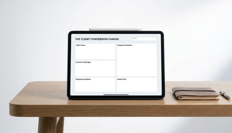 The Client Conversion Canvas