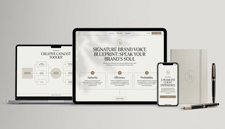 Signature Brand Voice Blueprint Speak Your Brand S Soul